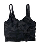 Sports Bra Small Gray Black Camo Activewear Gym Yoga Athleisure Photo 0