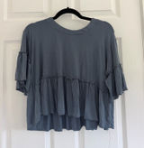 Flowy Top Blue Photo 0