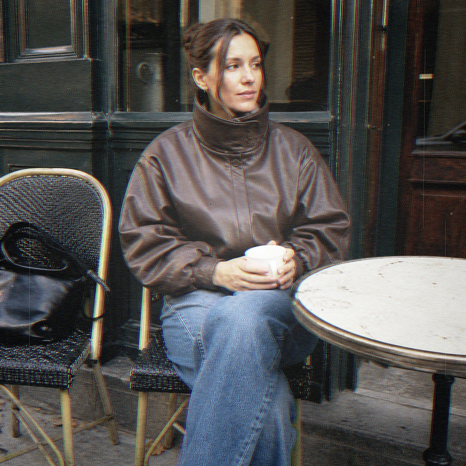 Funnel-Neck Outerwear