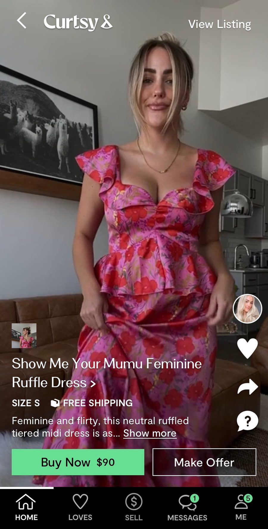 Today we're launching Try Ons: It's like TikTok for resale